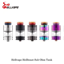 Электронные сигареты Hellvape Hellbeast Sub ohm Tank Hybrid 4,0 мл/4,3 мл/3,5 мл емкость Vape испаритель VS Hellvape Rebirth RDA