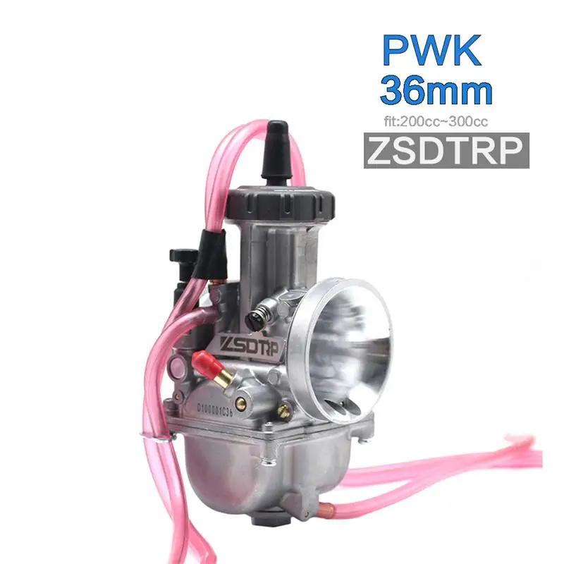 ZSDTRP мотоцикл KEIHIN PWK карбюратор 33 34 35 36 38 40 42 мм гоночные части скутеры Байк ATV с силовой струей используется 250cc - Цвет: ZSDTRP 36mm