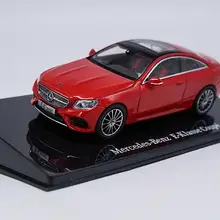 1/43 Mercedes-Benz E-Class Coupe Red Diecast коллекция моделей автомобилей