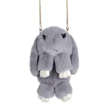 De Piel de Conejo de Conejito precioso Mochila Mochilas escolares Para Las Niñas Adolescentes Mujeres Viajan Bolso de Dibujos Animados en 3D de Regalo Mochila Mochila Li791