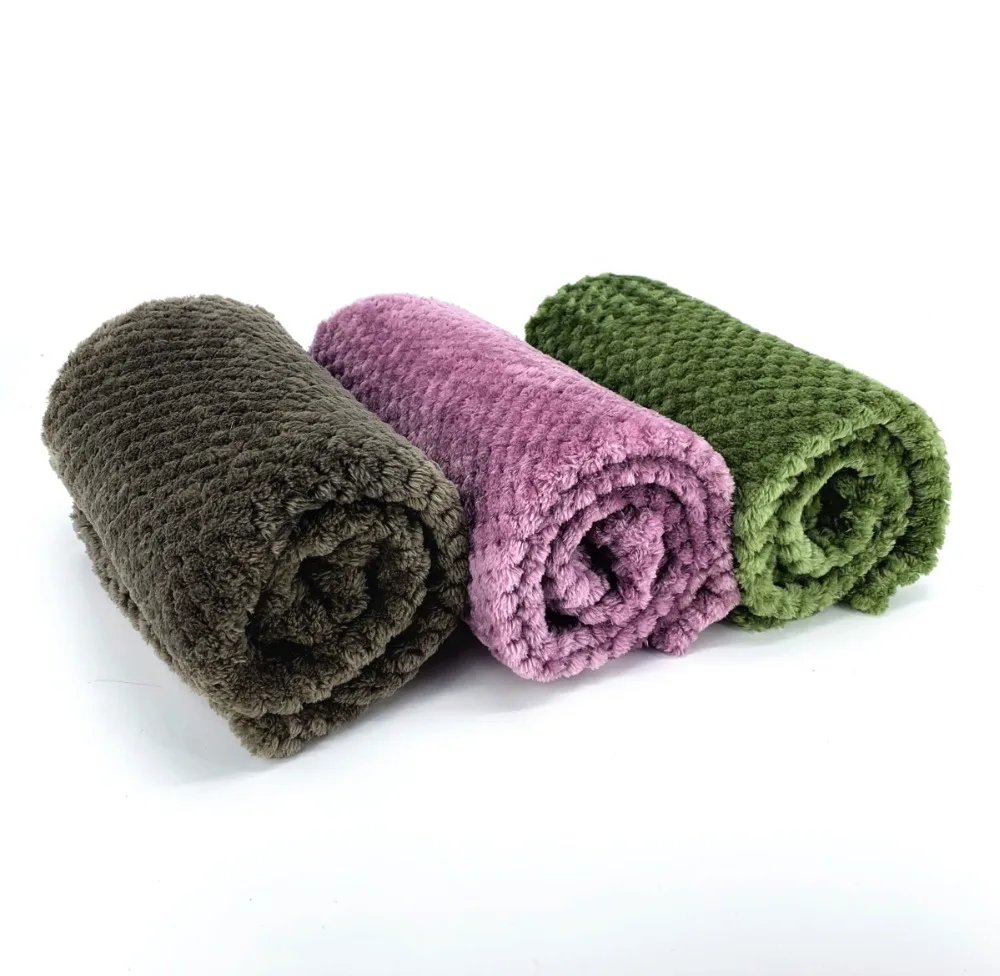 Супер удобное одеяло для собак, одеяло для домашних животных, бархатное плюшевое Флисовое одеяло разных цветов и размеров для маленьких, средних и больших собак