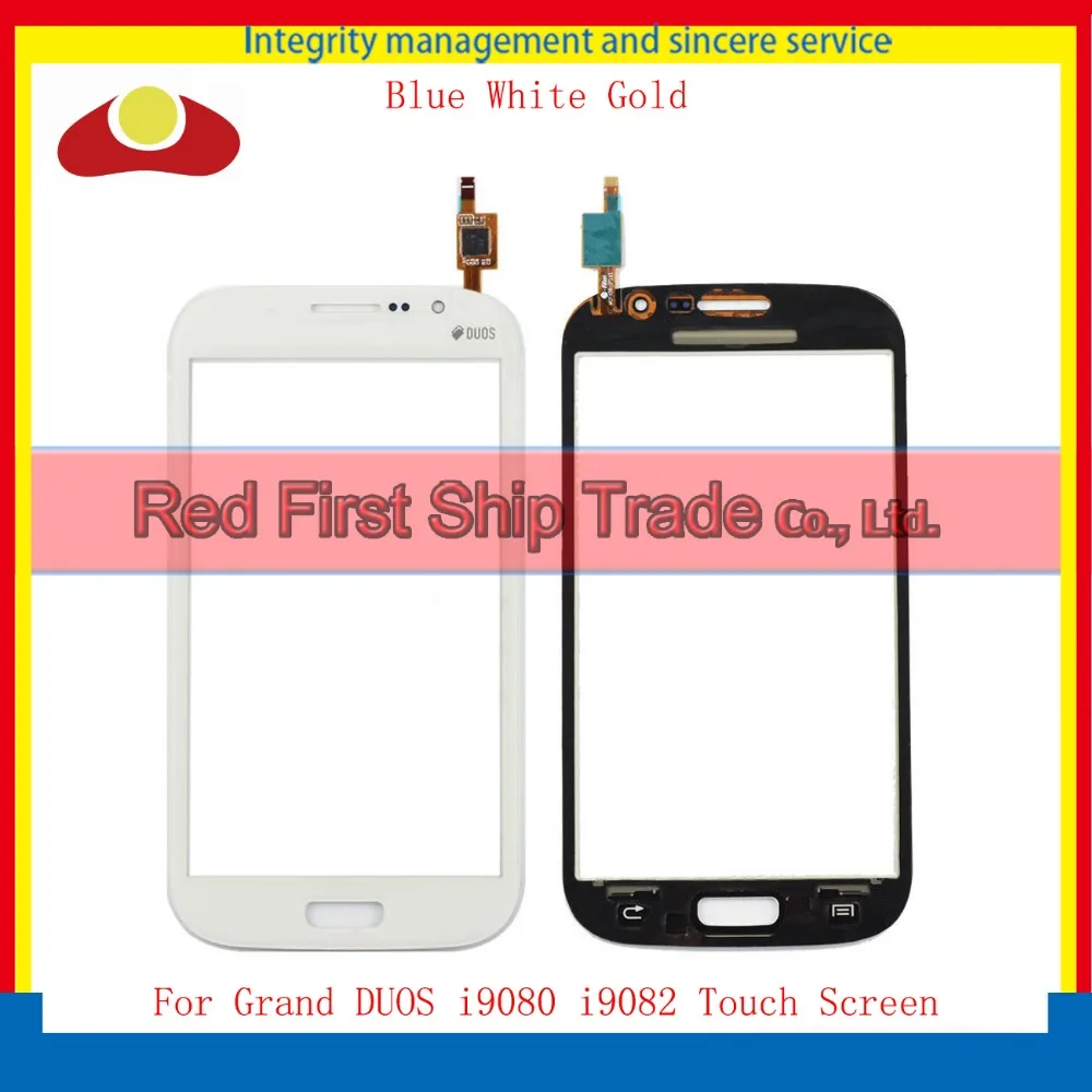 5.0" For Samsung Galaxy Grand DUOS i9080 i9082 Touch Screen Digitizer Sensor Front Glass Lens Panel Blue White Gold+Tracking | Мобильные