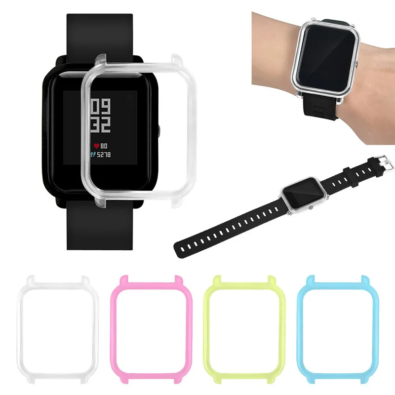 

Newly 1 Pcs Watch Protect Case Bumper Cover for Huami Amazfit Bip Youth Watch