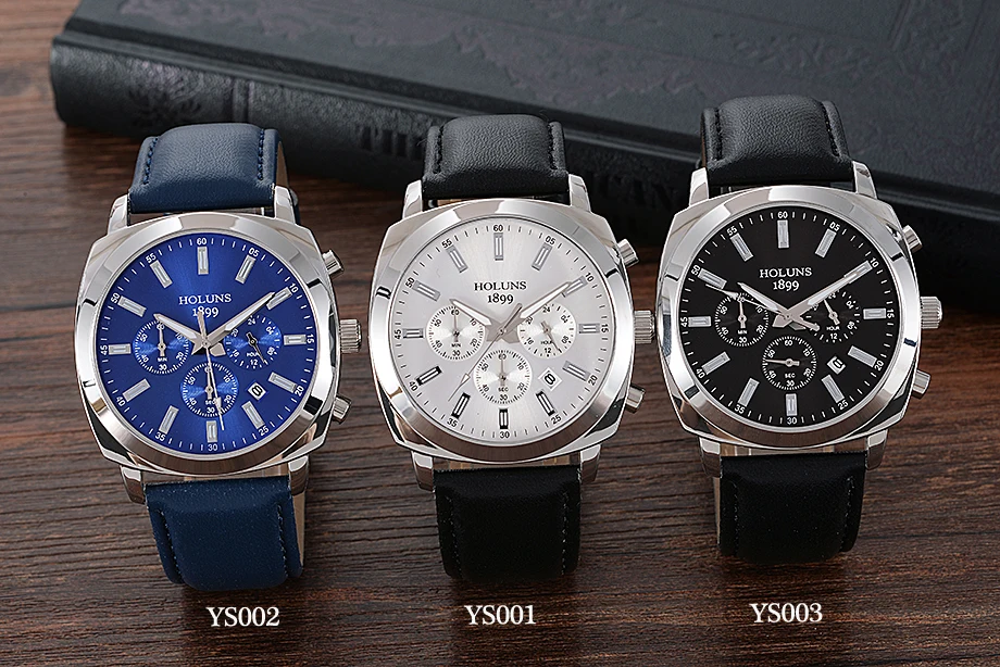 Мужские часы Relojes Hombre,, модные повседневные наручные часы, синие, для мужчин, студентов, с большим лицом, кожа, кварцевые мужские часы, Топ бренд
