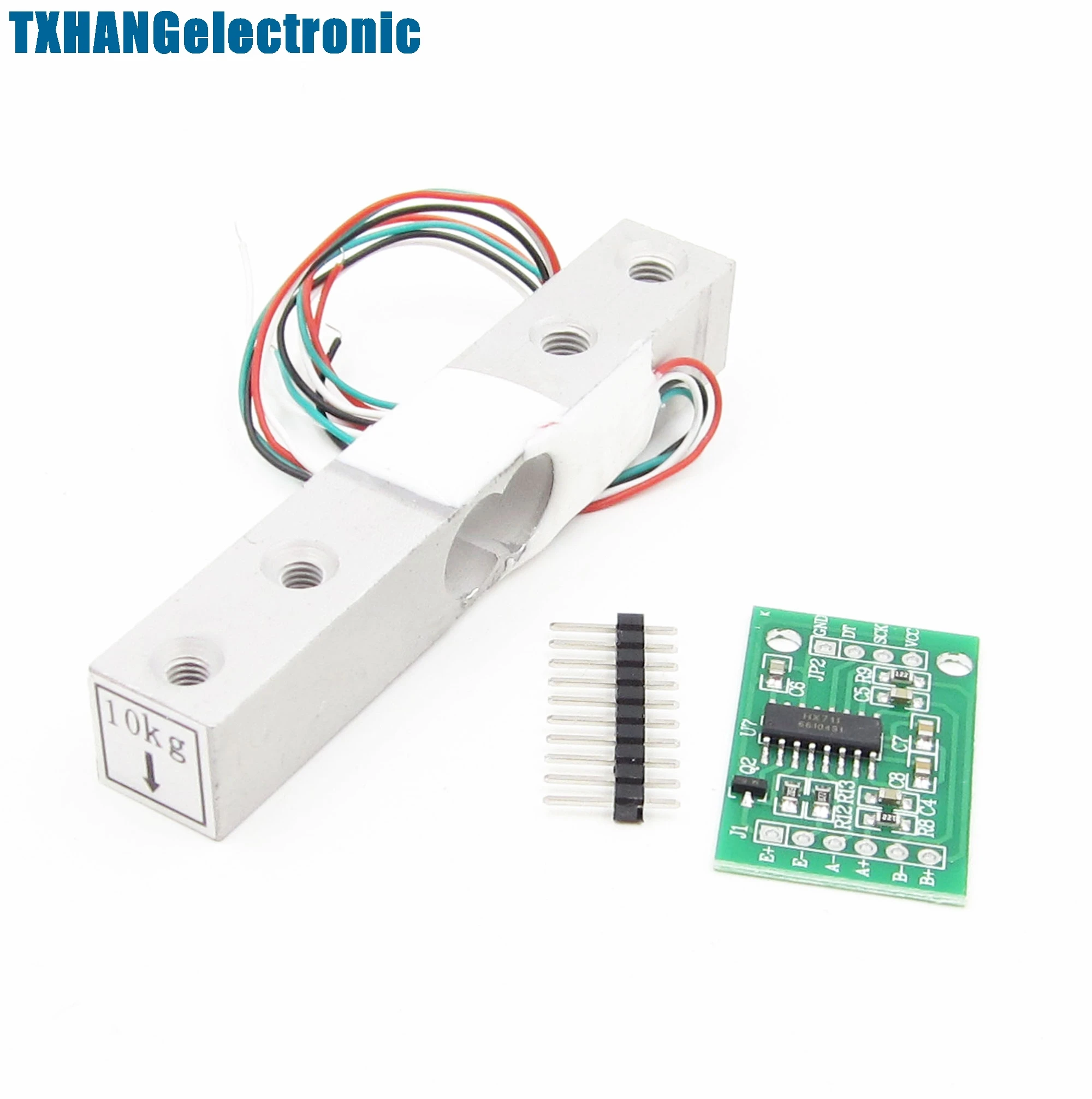 

10KG Scale Load Cell Weight Weighing Sensor +HX711 Weighing Sensors AD Module