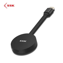 SSK 2,4+ 5 ГГц Wifi Беспроводная HDMI ТВ-карта Miracast донгл медиа WiFi Дисплей приемник 1080P HDMI Miracast Airplay DLNA P105 P110