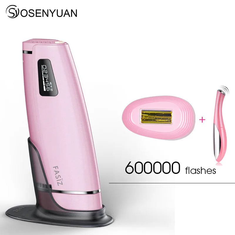 Продажа 600000 flash 3in1 IPL эпилятор удаления волос ЖК дисплей Дисплей лазерная машина постоянный бикини триммер электрический depilador лазерный