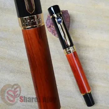 

JINHAO 650 NOBLEST ROSEWOOD BLACK ROLLER BALL PEN