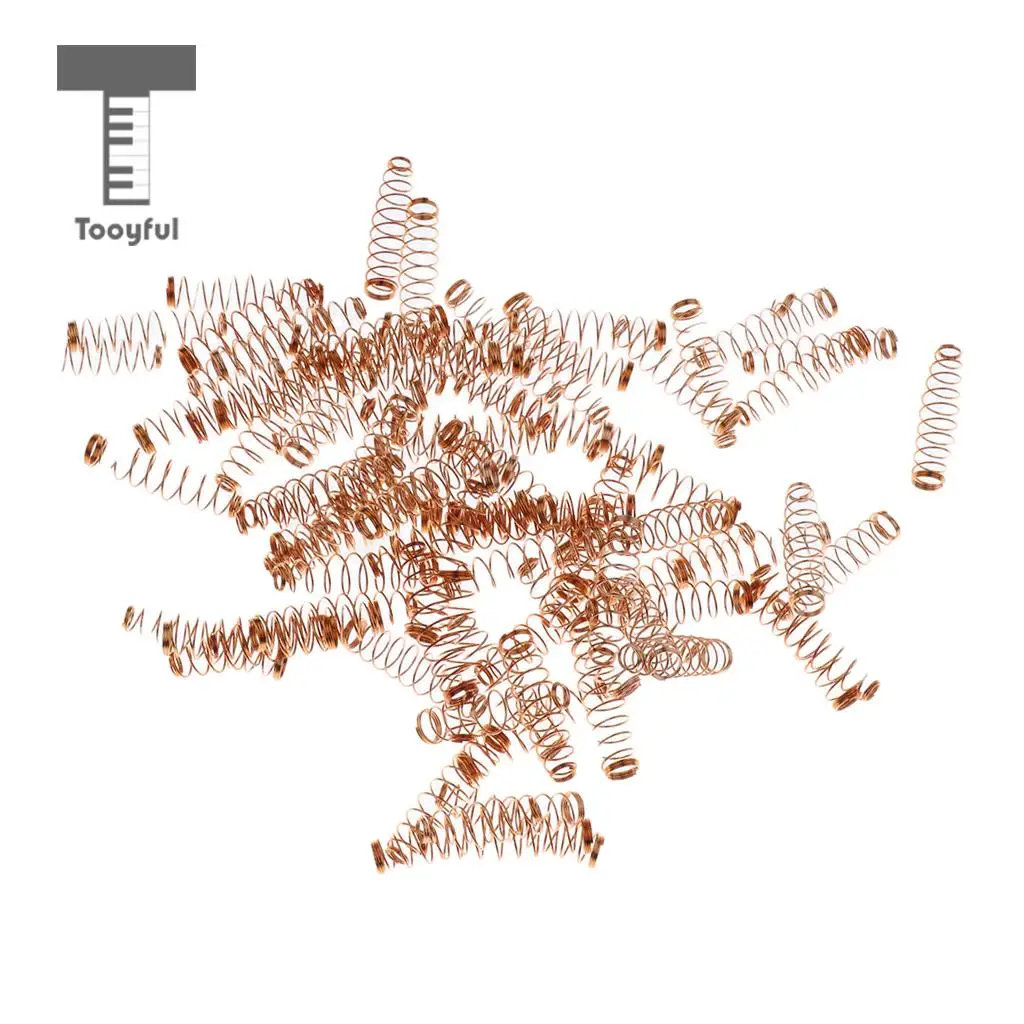 Tooyful 90pcs Copper Jack Springs for Upright Piano Replacement Parts 26mm