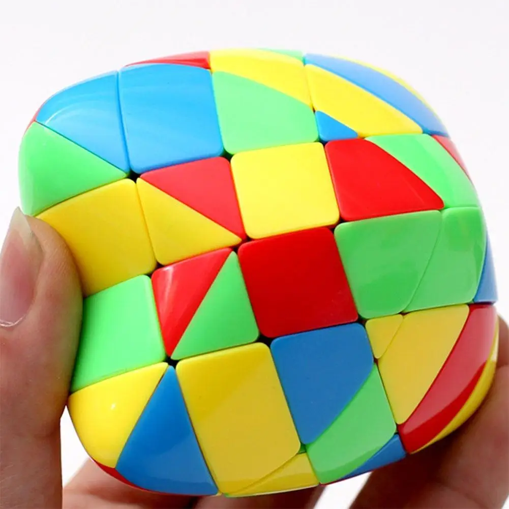 

Leadingstar Mastermorphix Speed Cube Brain Teaser Pyramid-shaped Twisty Puzzle Magic speed Cube for All Ages zk30