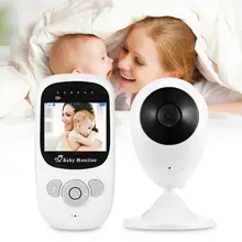 ANBIIX беспроводной ЖК-аудио-видео Детский Монитор SP880 радио музыка работающий на линии внутренней связи инфракрасный 24 h портативная детская камера детская рация Babysitte