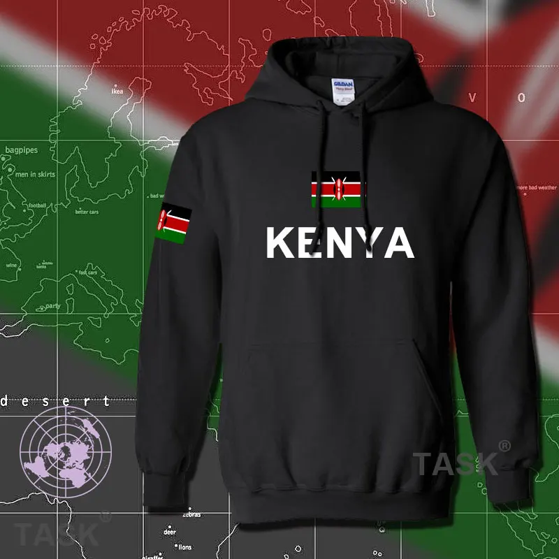 Republic Of Kenya Kenyanhoodies Men Sweatshirt Sweat New Hip Hop