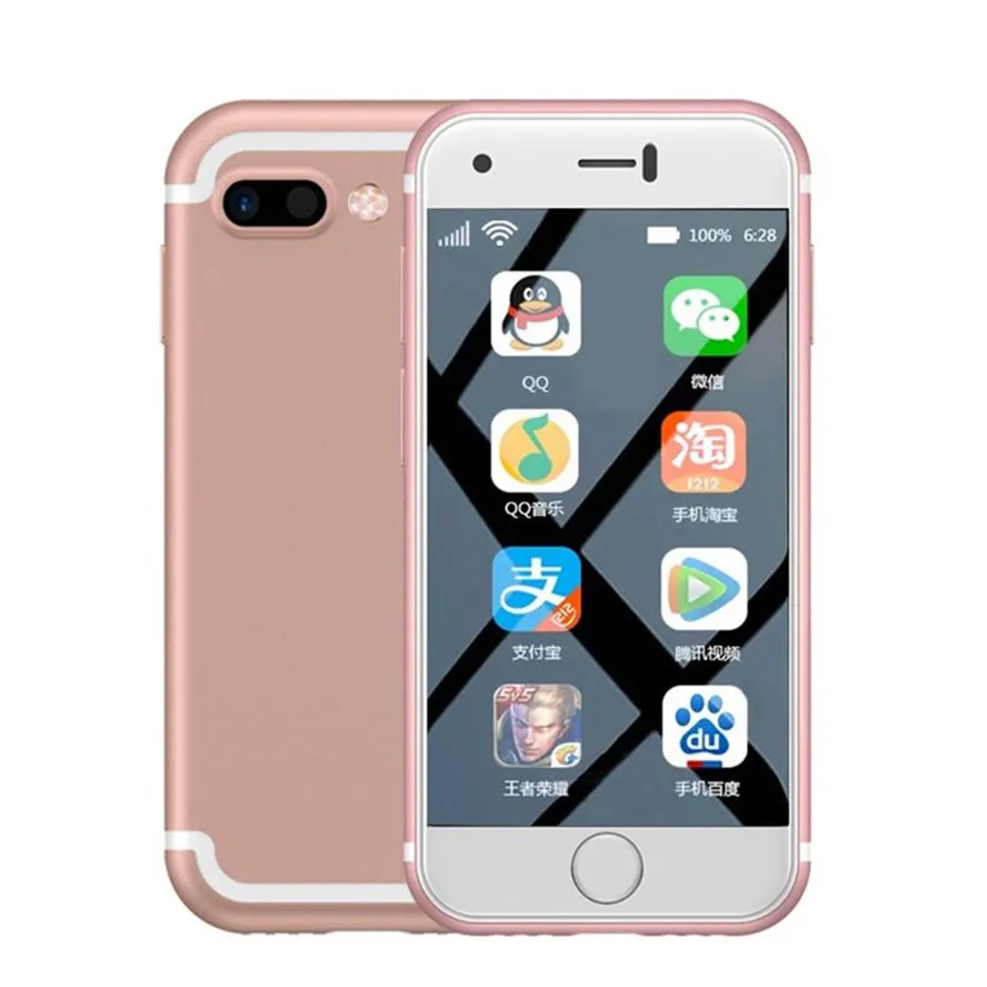 

Original SOYES 7S Super Mini Smart Phone Android Mobile Phones Quad Core 1GB+8GB 5.0MP Dual SIM PK XS Melorse K15 2019 S9 Plus