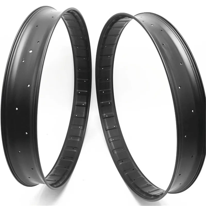 free shipping fat bikes rims 80mm width 26er carbon fat bike rims