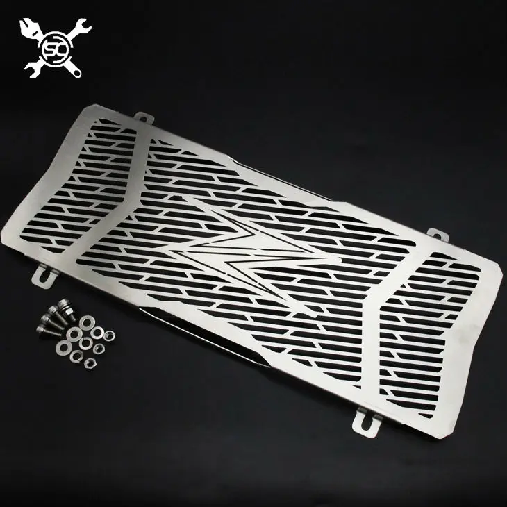 

Free Shipping Stainless Steel Motorcycle Radiator Guard Radiator Grille Cover Fits For KAWASAKI Z650 2017