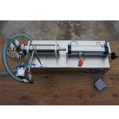 

Filling machine Single nozzle Liquid Valve range100-1000ml quantitative filling and packaging equipment