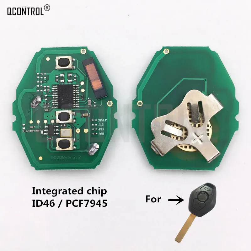 Q пульт дистанционного управления для BMW 3/5 серии 868 МГц с ID46-7945 чипом CAS2/CAS2