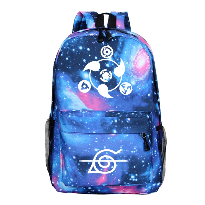 Красивый Наруто рюкзак Шаринган шаблон ноутбук рюкзак красивый для мужчин женщин мальчиков девочек школьный ранец