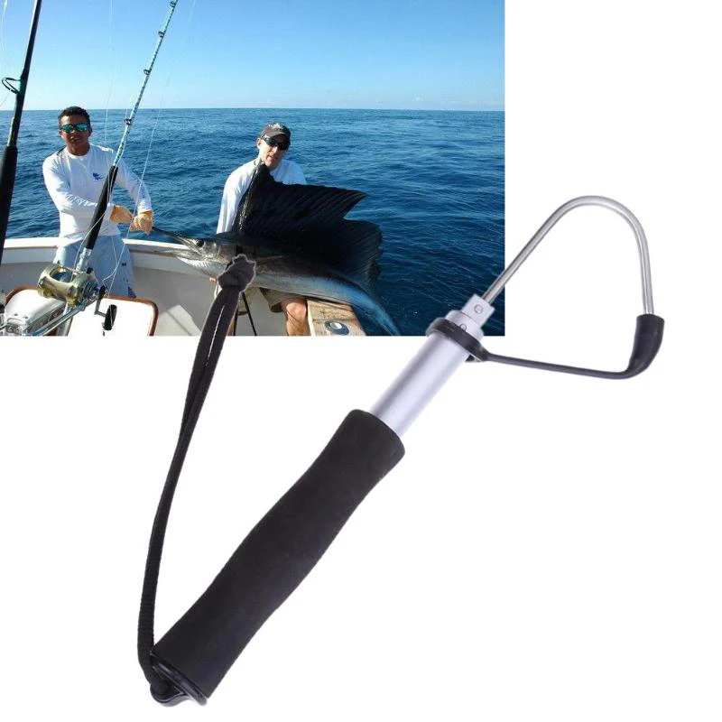 

Stainless Steel 60Cm Telescopic Hook Fish Control Fishing Tackle Tool Telescopic Hook