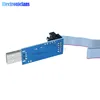 2 pièces/ensemble carte adaptateur 10Pin à 6 broches + USBASP USBISP AVR programmeur USB ATMEGA8 ATMEGA128 atminuscule/canette/PWM 10Pin Module de câblage bricolage ► Photo 2/6