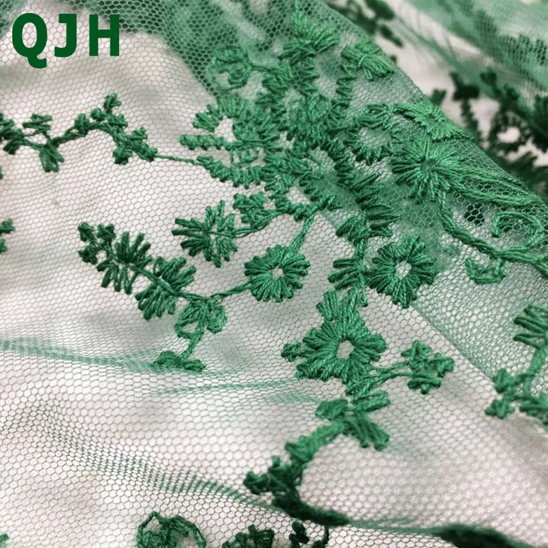 Новое поступление французская кружевная ткань Цветочная сетка вышивка