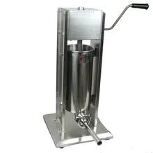 3L нержавеющая сталь для колбасы, вертикальная колбасная машина, шприц для сосисок, шприц