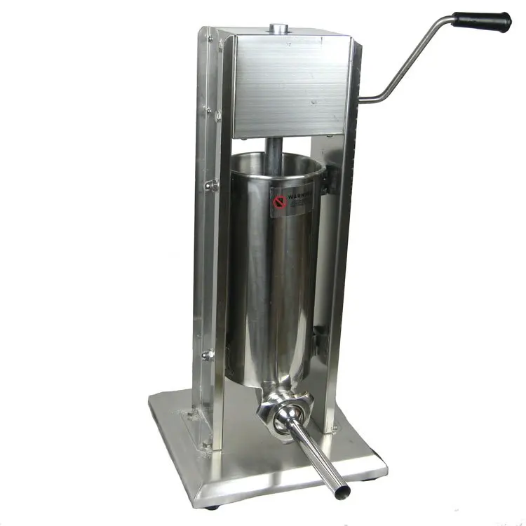 Free shipping 3L Stainless steel for sausage stuffer, Vertical sausage