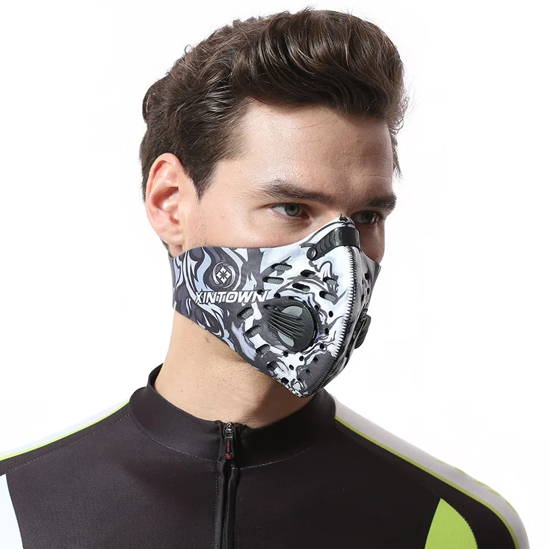 XINTOWN Men/Women Activated Carbon Dust proof Cycling Mask Outdoor Face