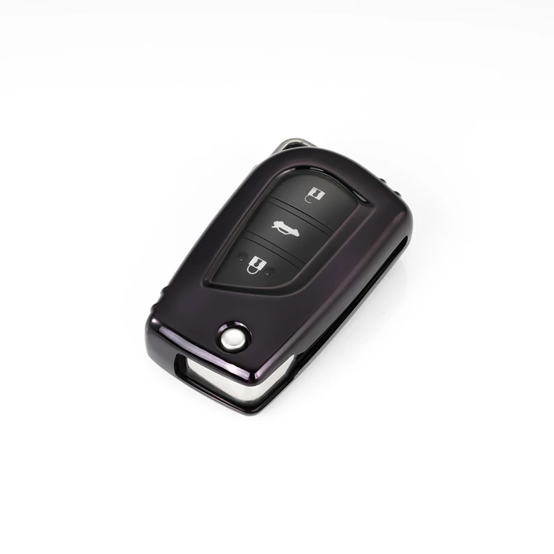 Мягкий ТПУ Автомобильный Брелок чехол для ключей защита для Toyota Auris Corolla Avensis Verse Yaris Aygo Scion TC IM, Анти-осень