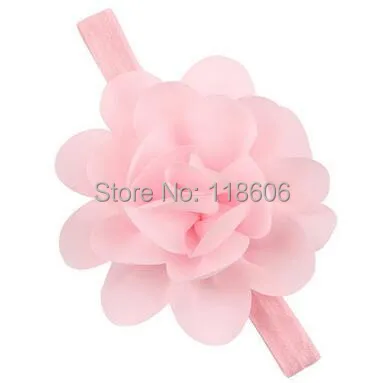 baby elastic chaffon flower headband2.jpg