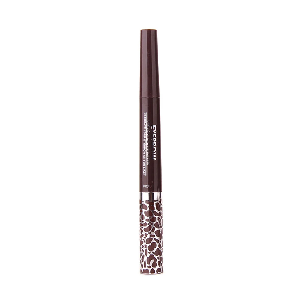 popfeelWater Prooft Sweat Resistant Eyebrow Cream Eyeliner Pen Brush Comb Women Girl Makeup Supplies - Цвет: NO.1
