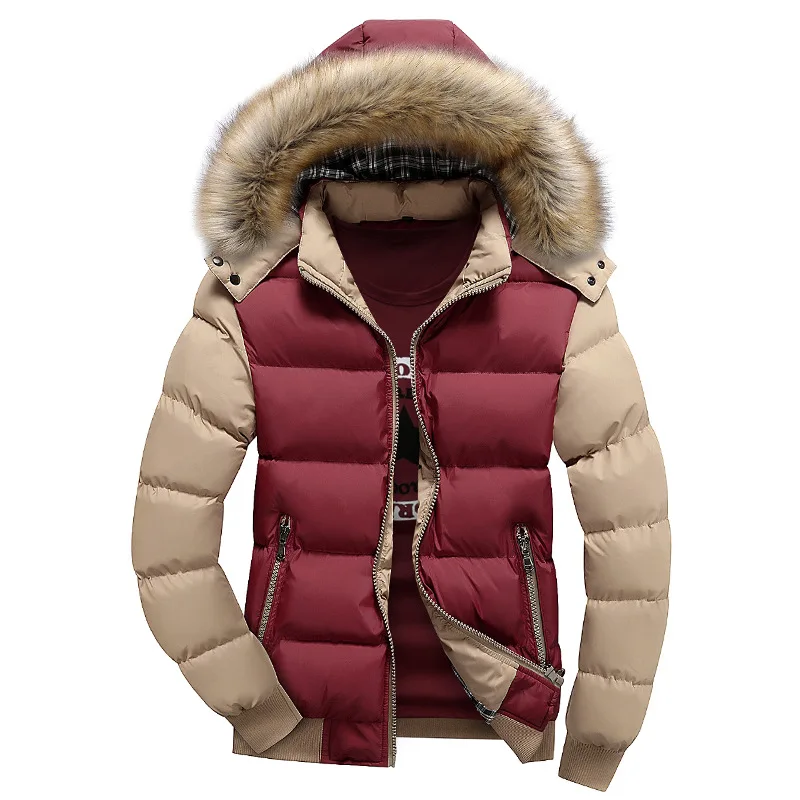 2018 Men's Down Jacket Warm White Duck Winter Coat Hooded Mens Waterproof windbreak Male Casual hoodie Jacket Coat
