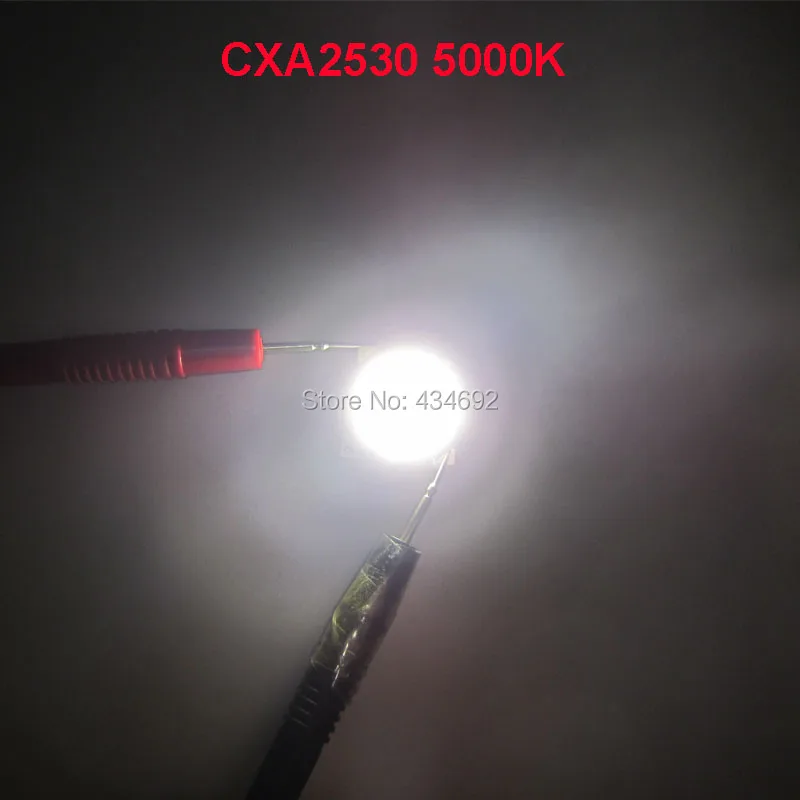 65 Вт Cree CXA2530 CXA 2530 COB Светодиодная лампа 5000K 4000K 3000K 2700K 75CRI 80CRI 90CRI 95CRI 36 42 в 1600MA