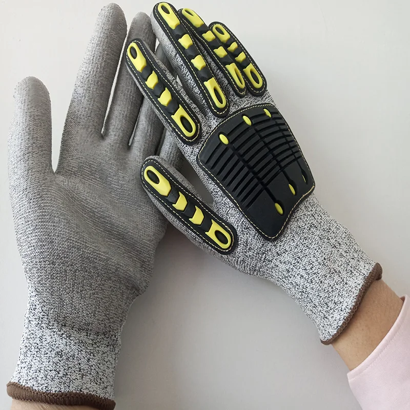 

Anti-cut Gloves non-slip Mechanical Rescue Working Safety Outdoor Sports Mountaineering Anti Impact Vibration Oil-proof Protecti