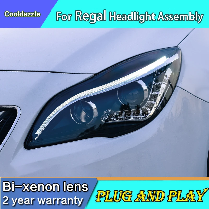 Автомобильный Стайлинг фар чехол для Buick Verano Regal Opel insignia 2013 2014 светодиодный фары