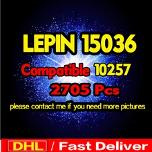 LP 15036 2705 шт. оригинальные уличные серии набор для каруселей детские строительные блоки кирпичи игрушки модель leings игрушки подарки 10257