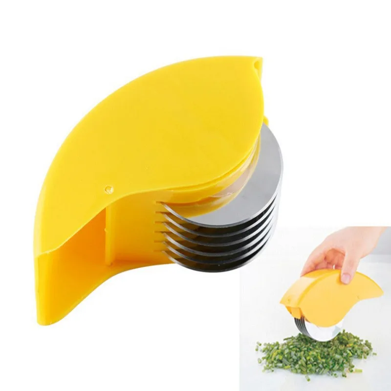 New Rolling Mincer Portable Slicer Vegetables Cutter With 6 Stainless
