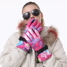 Лыжные перчатки женские перчатки Impermeables мужские перчатки Guantes de Invierno варежки Nieve для верховой езды на снегу, гору, холодный теплый сенсорный экран