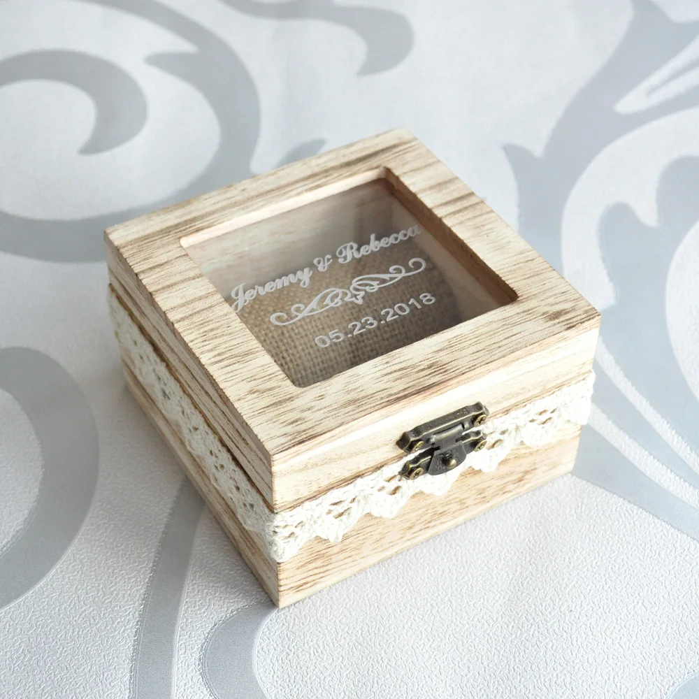 Buy Wedding Ring Box Ring Bearer Rustic Wedding Ring