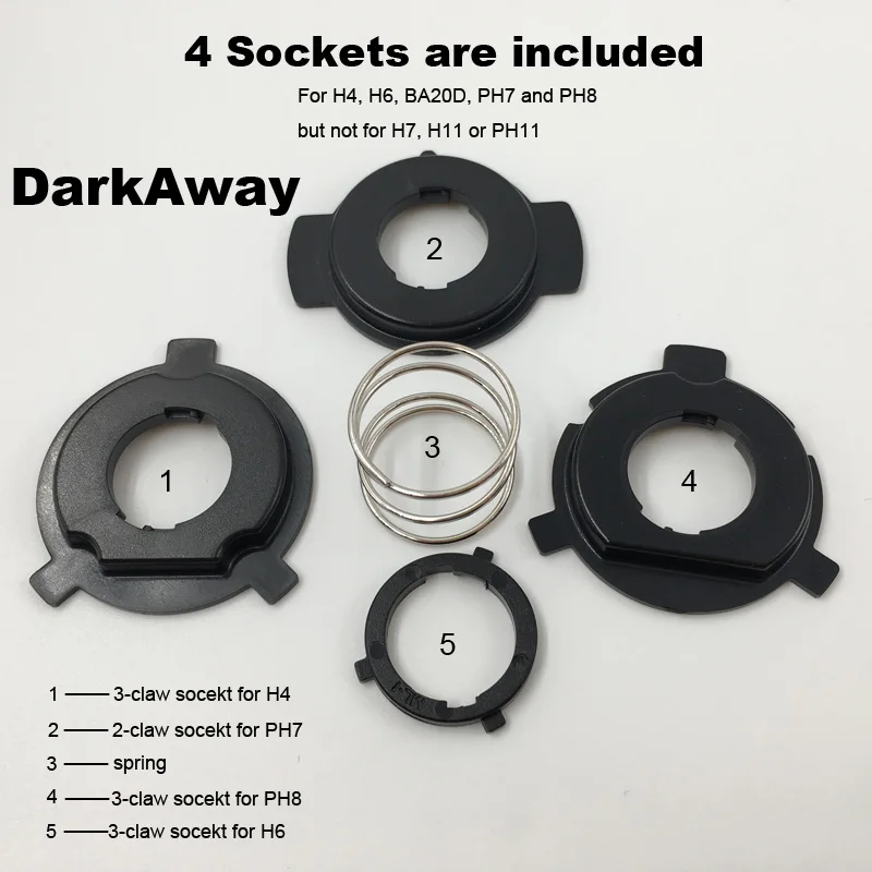 Motorcycle LED Headlight LH-M3mH4-7