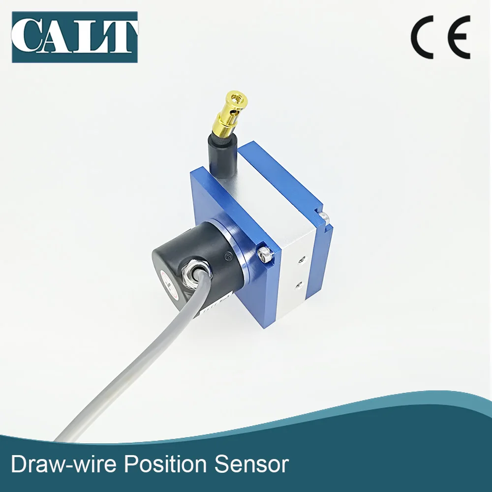 02000 mm Linear motion transducer incremental displacement sensor with 6 Digit Digital Counter