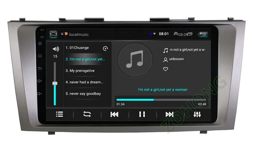 4G DSP 36EQ Android9.0 Автомобильный мультимедийный dvd-плеер для Toyota Camry 2007 2008 2009 2010 2011 автомобиля gps Навигация Авто рекордер