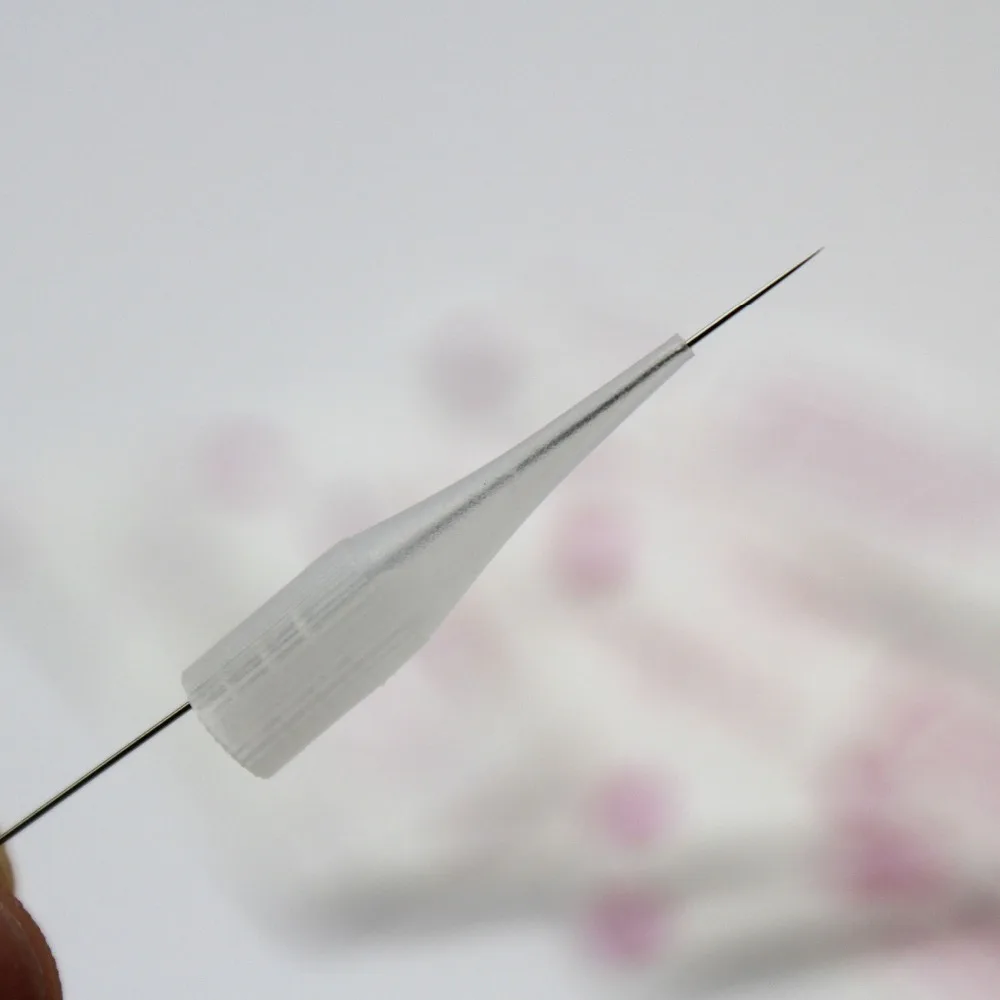 

500Pcs Giant Sun Tattoo Tips Eyebrow Needles Caps Nozzle for Permanent Makeup Eyebrow Lip Sunshine Tattoo Machine