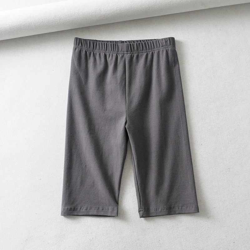 solid biket shorts women casual cropped leggins  (7)