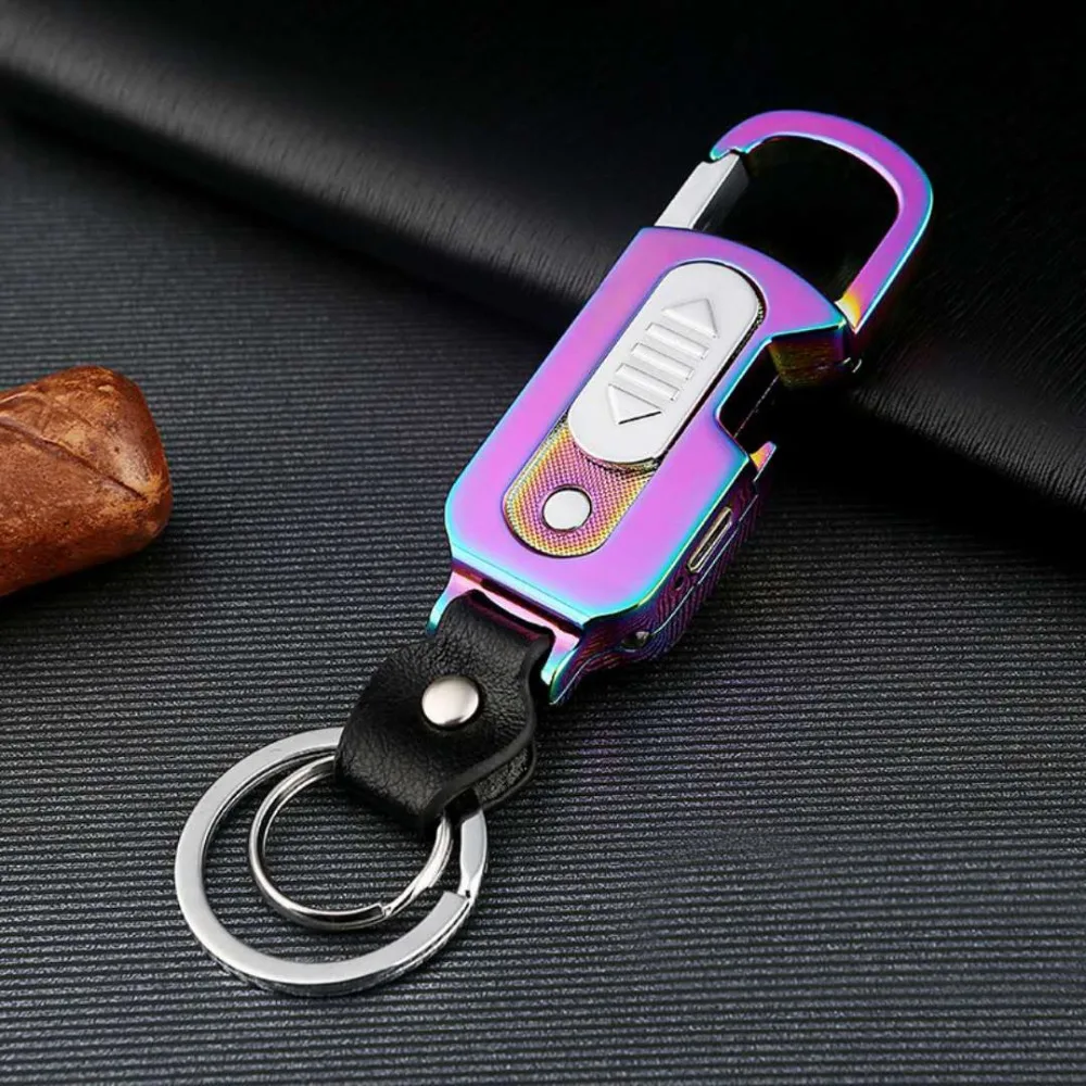 Multi function cigarette lighter check lamp beer open key button three in one Pendant 001 | Дом и сад