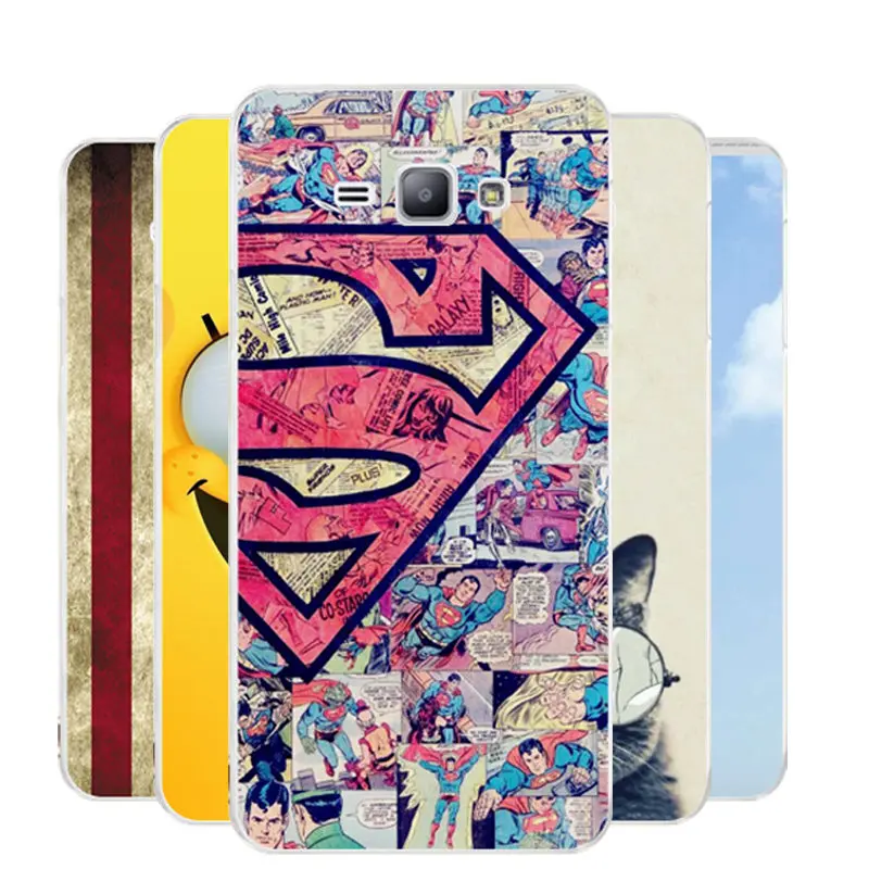 

Fashion Cartoon Drawing Case For Samsung GALAXY J2 J200 J200F J200G Hard Plastic Printing Cover Fashion Protective Phone Case