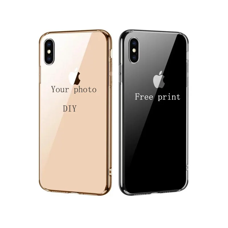 

iphone case mobile phone case cell phone for apple 6 7 8s plus X XS XR XSMAX for Gifts Personal family photos Business logo