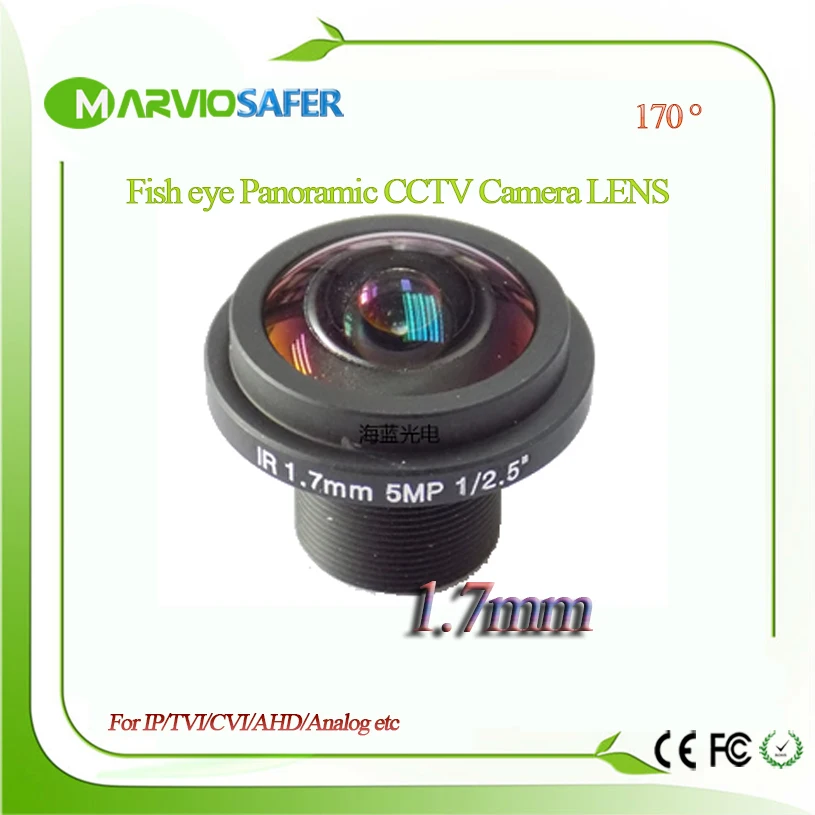 Marviosafer HD Fisheye cctv lens 5MP 1.7MM M12*0.5 Mount 1/2.5 F2.0 180 degree for security CCTV IP Network/AHD/TVI/CVI cameras Marviosafer HD Fisheye cctv lens 5MP 1.7MM M12*0.5 Mount 1/2.5 F2.0 180 degree for security CCTV IP Network/AHD/TVI/CVI cameras