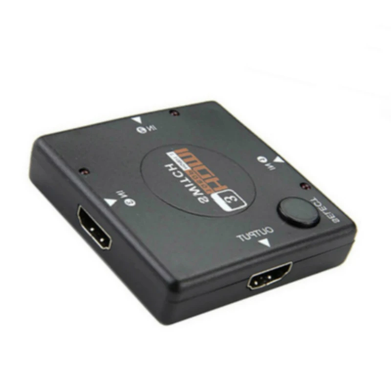 

1080P Mini 3 Port HDMI Switch HDMI Splitter HDMI Port for HDTV Vedio HDMI KVM Switcher for DVD PS3 Xbox