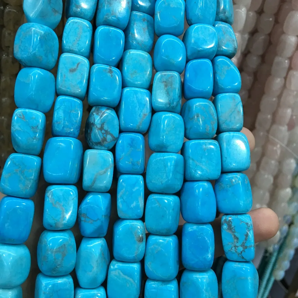 Природный бисера кубовидной камнем Ляпис Argenon Opal Powder Кристалл Агаты квадратный